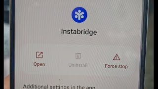 حذف تطبيق Instabridge delete [upl. by Atterg]