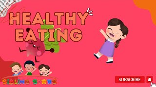 Healthy Eating Song for Kids  Fun Learning About Fruits amp Veggies 🥕🍎 youtube [upl. by Hakym555]