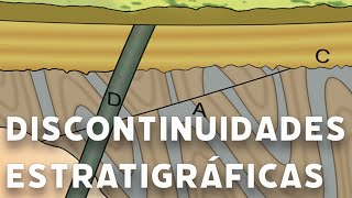 Tipos de discontinuidades estratigráficas [upl. by Anasiul]