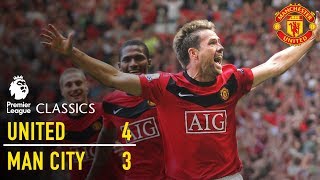 Manchester United 43 Manchester City 0910  Premier League Classics  Manchester United [upl. by Durstin313]