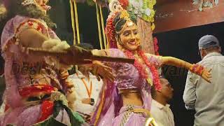 dance chauk Radha Krishna song by a festival [upl. by Nonnelg]