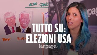 Elezioni USA candidati quando e come si vota spiegato semplice [upl. by Callie]