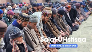 SalatUlIstisqa offered at Jama masjid Srinagar amid severe dry spell in Kashmir [upl. by Murial447]