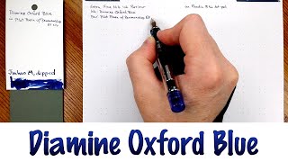 Diamine Oxford Blue [upl. by Einapets]