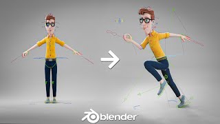 How to Animate 3D Characters in 1 Minute [upl. by Letitia]