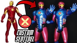 Custom CENTINELA  Sentinel X Men Custom Figure Timelapse [upl. by Layton]