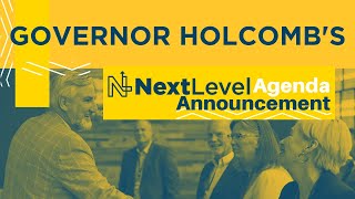 Governor Holcombs 2024 Next Level Agenda Announcement [upl. by Ical]