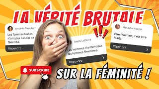 La VÉRITÉ brutale sur la FÉMINITÉ que personne ne te dit [upl. by Dolloff]