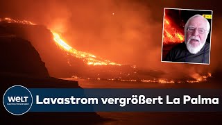 VULKANAUSBRUCH auf LA PALMA quotMan kann dem Ausbruch nichts entgegensetzenquot  WELT INTERVIEW [upl. by Airottiv]