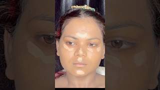 Village bridal make up Link 👆 ￼bridalmakeup makeuptutorial trending [upl. by Oirasan]