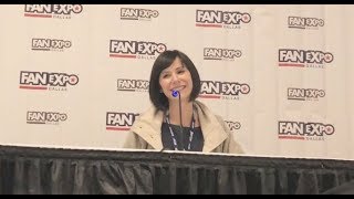 Susan Egan l Panel Pieces from Dallas Fan Expo 2018 [upl. by Ocirled367]