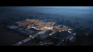 Desert heartexplore the stunning animation of Sahara Desert hospital concept [upl. by Cherri992]