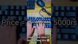 Expensive Mechanical Gaming Keyboard unboxing🤑 shorts gaming unboxing shortsfeed [upl. by Ritch699]