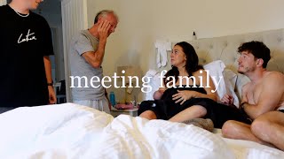 TELLING MY FAMILY WE GAVE BIRTH AFTER BIRTH REACTION amp FAMILY MEETING MY BABY FOR THE FIRST TIME [upl. by Tibbetts]