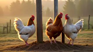 Hen Clucking Sound Effect  RoyaltyFree Animal Sounds [upl. by Noed]