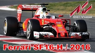 Assetto Corsa  Ferrari SF16H  F1 2016  Mod ACFL  Gameplay ITA  1080p [upl. by Aisul136]