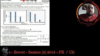 Chimie  Brevet  Session 2 2018  FR  ProsTutor [upl. by Klimesh]