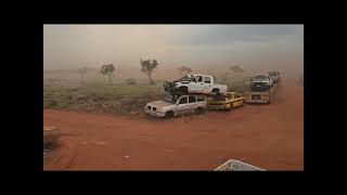 Tanami Desert Dust Storm  Outback Cash for Cars [upl. by Nyraa]