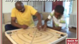 Back to Basics Toys Carrom Game Board [upl. by Dorena]