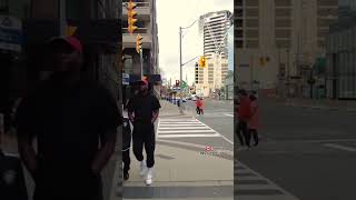 Bay amp Yorkville 🇨🇦 midtown downtown midtowntoronto downtowntoronto toronto shorts [upl. by Ahsilek914]