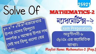 Mathematics2 Exercise8 Solved Math no6 Ariful Islam [upl. by Assirroc]