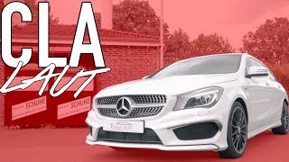 Mercedes CLA 45 AMG oder doch nur CLA 180 AMG Sound Modul  Mercedes CLA 180 Active Sound [upl. by Harihat]