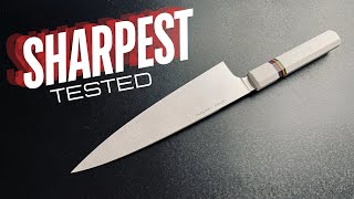 Sharpest Knife In the World Tested and Proven [upl. by Llennhoj]