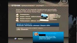 PS3 Steam Portal 2 [upl. by Mcnamee]