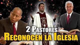 IMPERDIBLE 2 Pastores terminan reconociendo a la iglesia de cristo  Pastores vs PADRE LUIS TORO [upl. by Haerle]