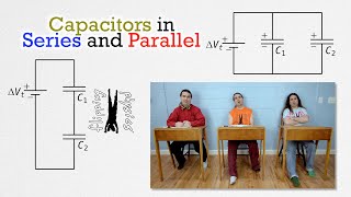 Capacitor Series and Parallel Circuits [upl. by Galven]