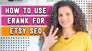 Etsy keyword research with eRank  easy workflow  my fav 3 features [upl. by Analem]