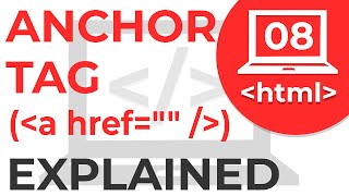 How to link pages in HTML Anchor Tag in HTML a Tag in HTML  Web Development Tutorials 8 [upl. by Otecina]