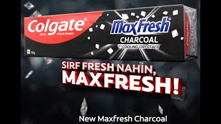 Try the brand new Colgate Maxfresh Charcoal [upl. by Friday]