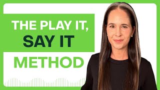 ENGLISH PRONUNCIATION  ADVANCED STUDENT LESSON  The Play It Say It Method [upl. by Emmalee]