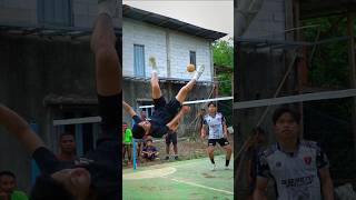 Skill failed salto sepaktakraw sepaktakrawpemula sports [upl. by Heron]