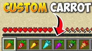 Minecraft But There are Custom Carrots  Minecraft Mods  Minecraft gameplay Tamil [upl. by Rubens676]