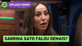 BBB 24 Fala de Sabrina Sato sobre namorada de Davi deixa jogo desigual e fortalece Fadas diz Yas [upl. by Suilenrac133]