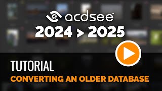 Converting an older ACDSee Database [upl. by Lekcar583]