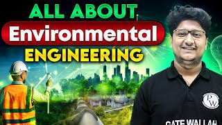 All About Enviornmental Engineering  GATE 2025  Civil Engineering [upl. by Aidile396]