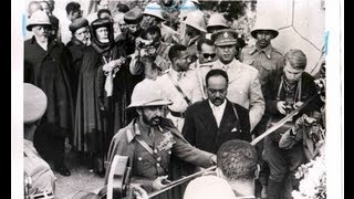 Haile Selassie in Asmara 1952FEDERATION DAY AKA DARKEST DAY IN ERITREA HISTORY [upl. by Ellicott]