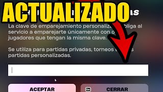 como QUITAR la CLAVE PERSONALIZADA en FORTNITE ✅2024✅ [upl. by Enelrac]