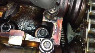 Vr6 GTI Timing Chain Inspection and damage [upl. by Earesed]