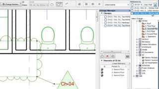 ARCHICAD Revision Management  Change Tool Marker Type and Reference Settings [upl. by Tomaso162]