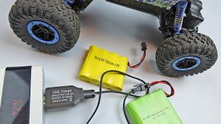 48v USB Battery Charger  Measuring RC Car Battery Charging Time [upl. by Akelam60]