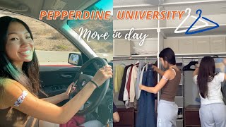 COLLEGE MOVEIN VLOG 2021  Pepperdine University [upl. by Acina336]