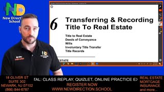 Transferring amp Recording Title To Real Estate  Pt1 licensing [upl. by Main]