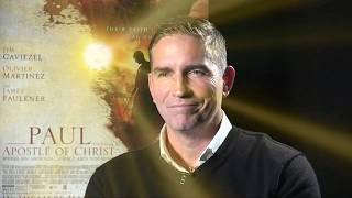 Patricia Holbrook Interviews Jim Caviezel Passion of Christ amp Paul movie [upl. by Wexler]