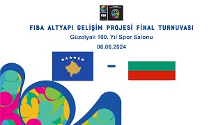 Kosova – Bulgaristan FIBA Altyapı Gelişim Projesi U14 Erkekler [upl. by Gaspard903]