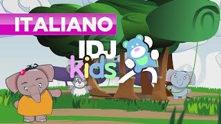 GLI ELEFANTINI  VIENI MIO PICCINO  VIDEO POPOLARE PER BAMBINI  IDJKIDS 2016 [upl. by Netsirt]