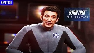 Reacting to Star Trek Fleet Command x Galaxy Quest Crossover Event Official Teaser Trailer [upl. by Anatnahs]